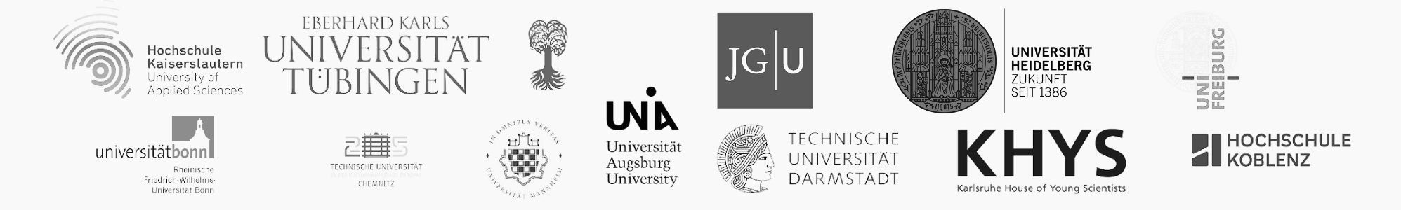 Universities and academic partners of Lilit Kommunikation