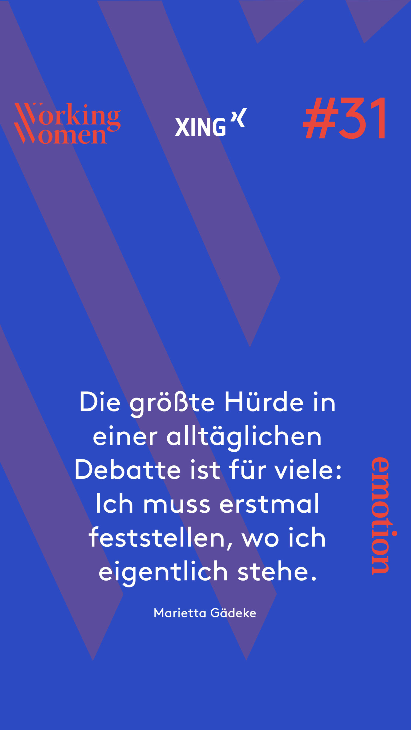 Die größte Hürde in einer alltäglichen Debatte ist für viele: Ich muss erstmal feststellen, wo ich eigentlich stehe.